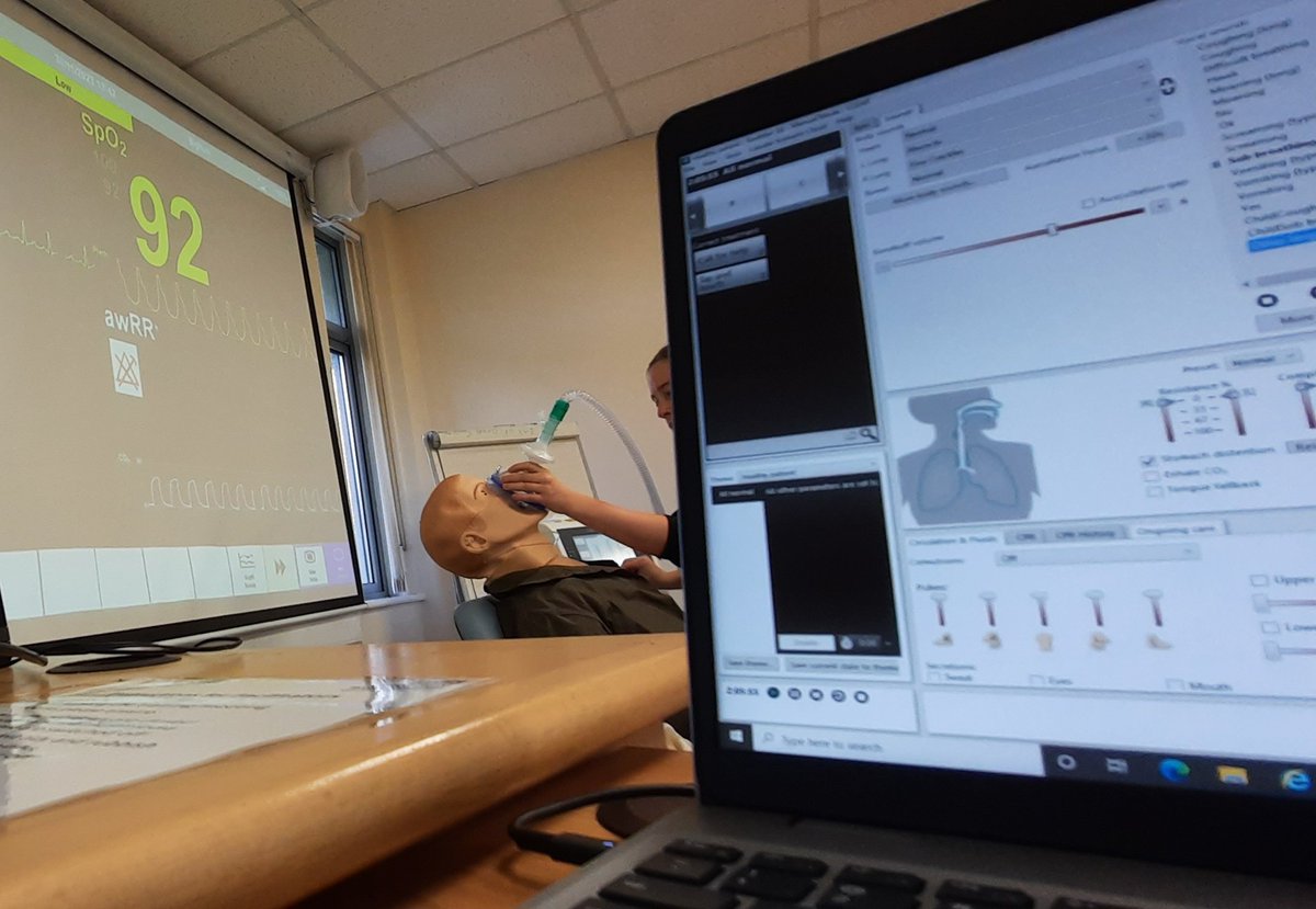 Matthew Moon (@rnmatthewmoon1) on Twitter photo "Oh, you brought the damn NIPPY." It's always a pleasure helping our <a href="/PhysioCRH/">Chesterfield Royal Physiotherapy</a> team with sims!
#Simulation #gettingbetteratgettingbetter "Oh, you brought the damn NIPPY." It's always a pleasure helping our <a href="/PhysioCRH/">Chesterfield Royal Physiotherapy</a> team with sims!
#Simulation #gettingbetteratgettingbetter