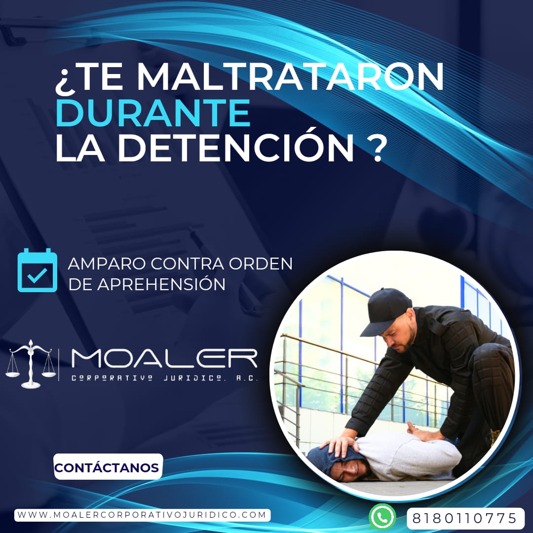 ¿𝗧𝗲 𝗵𝗮𝗻 𝗱𝗲𝘁𝗲𝗻𝗶𝗱𝗼 𝗱𝗲 𝗺𝗮𝗻𝗲𝗿𝗮 𝗶𝗿𝗿𝗲𝗴𝘂𝗹𝗮𝗿?
En MOALER Corporativo Jurídico somos expertos en ayudarte a obtener un AMPARO ante este tipo de acciones.
¡Contáctanos hoy mismo para proteger tus derechos!”
📷81 8011 0775