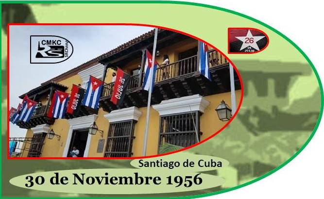 #CubaViveEnSuHistoria #TenemosMemoria En #SantiagodeCuba @LaCmkc X el 30 de nov 1956 #MiMovilEsPatria @RamnMonte1 @GerardoHoudayer @ManuelFalcnHer2 @Pasanews2 @manolitoweb @periodistascuba @UJCdeCuba @UOCuba @TurquinoTeVe @Yuniorsantiago7 @solancary @MoyaLaritza @radio_cubana