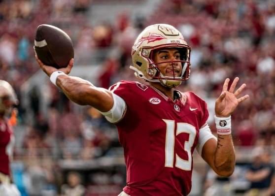 THE DAILY SAUCE: Nov. 30, 2023 After accounting for nearly 3,000 total yards and 27 total touchdowns and leading Florida State football to a perfect regular season, quarterback Jordan Travis was named the ACC Player of the Year on Wednesday. 📷: Florida State athletics