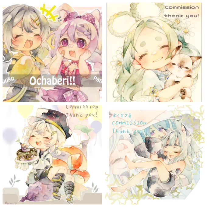 #今月描いた絵を晒そう
今月もたくさん描きました!
リクエストありがとうございます🙌 