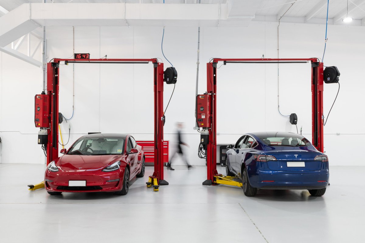 teslamindset's tweet image. Service is now available at Tesla Parramatta, NSW