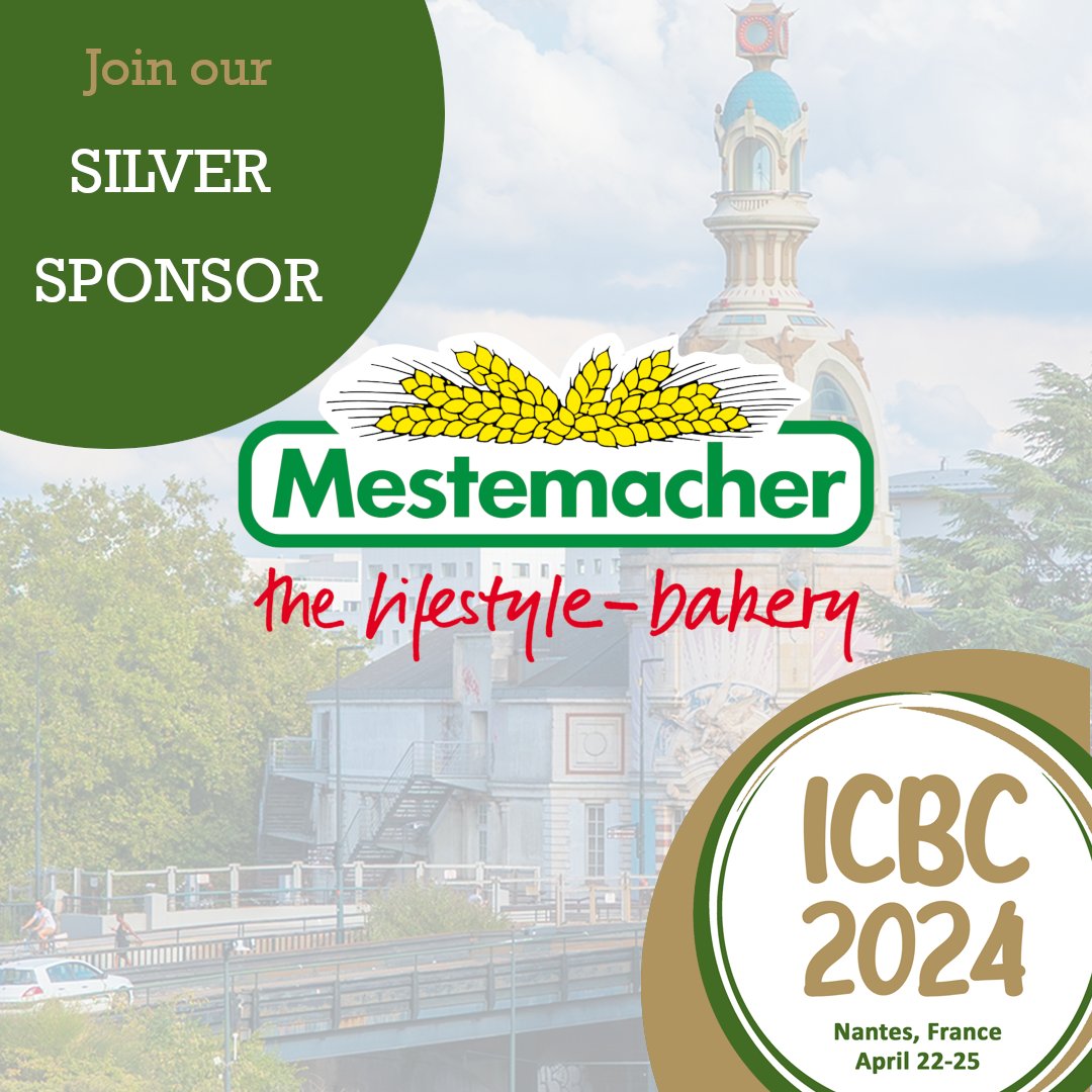 🌾 Our Silver Lining ✨

Mestemacher, a global market leader for long-life wholemeal breads and pumpernickel, is officially the Silver Sponsor for #ICBC24!

Want to make a contribution? Explore sponsorship opportunities here ➡️ bit.ly/ICBC24-spon

#ICCcereals #Sponsorship