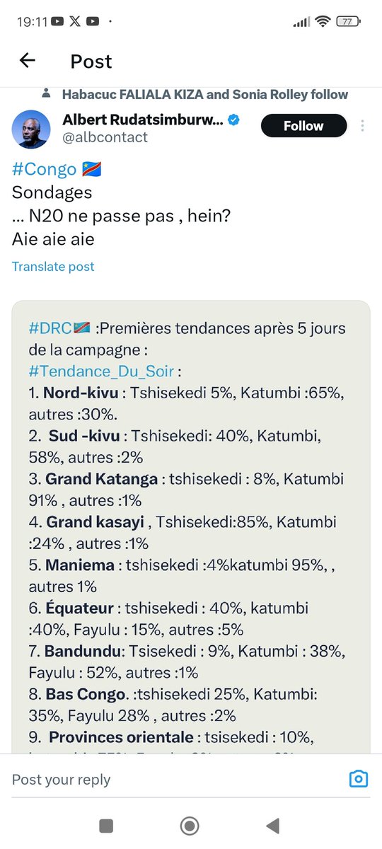Quand un communicateur du M23 fait la campagne de son dauphin <a href="/wembi_steve/">Steve Wembi</a> <a href="/abelamundala/">Abel Augustin Amundala</a> <a href="/LwarhibaM/">Lwarhiba Musimwa Maître</a>