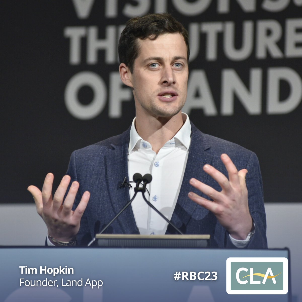 CLAtweets's tweet photo. Can #farming ever really be truly #naturefriendly? 🚜

Speaking in the first of our thought-provoking sessions at #RBC23, our panel:
• Neil Heseltine, Yorkshire farmer &amp; Chair of @natparksengland
• Tim Hopkin, Founder of @thelandapp
• Nic Renison, Cumbria farmer &amp; @NFFNUK https://t.co/0fOtZhnUkP
