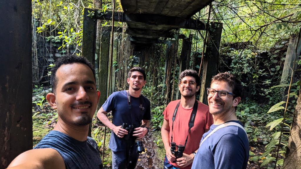 Fieldwork moments at Gorgona Island 🫶🏼🇨🇴💙 Setting up #cameratraps to study white-faced monkeys' terrestriality, The Sequel!