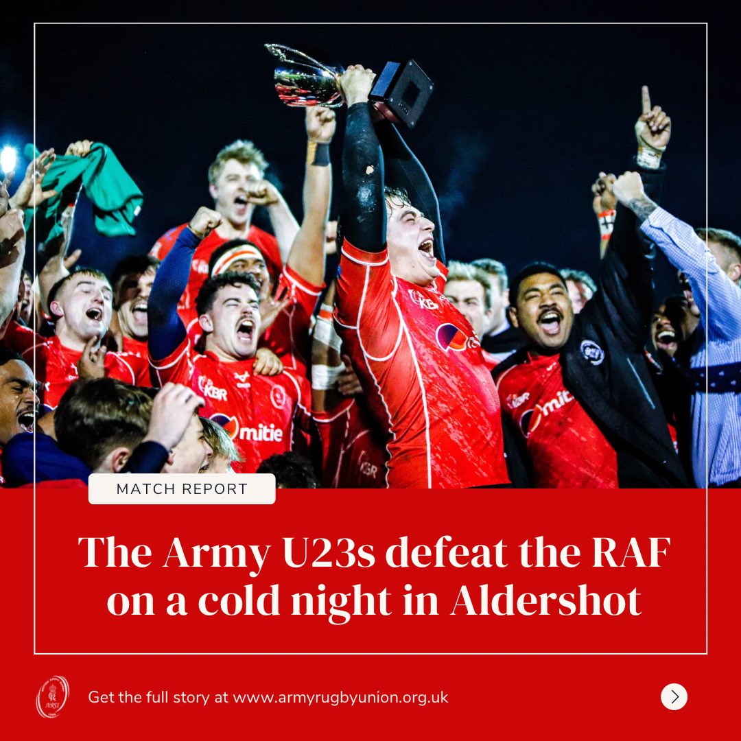 Army Rugby Union tweet media