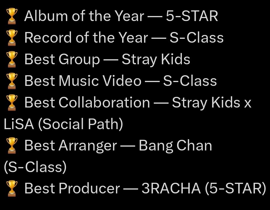 2023 Asian Pop Music Awards 
<a href="/Stray_Kids/">Stray Kids</a> Adaylıkları

#StrayKids #스트레이키즈