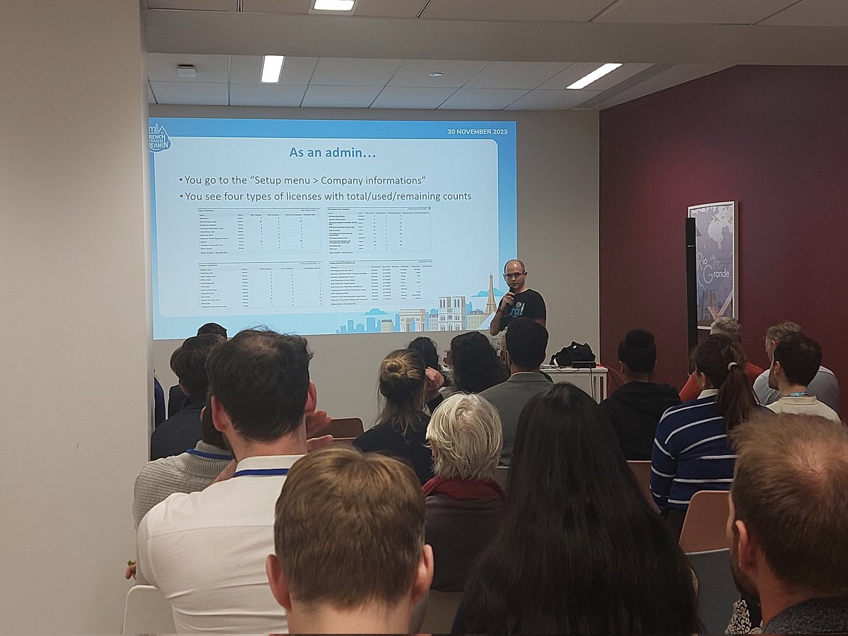 Talking licenses with Vincent Finet!

#FTD23