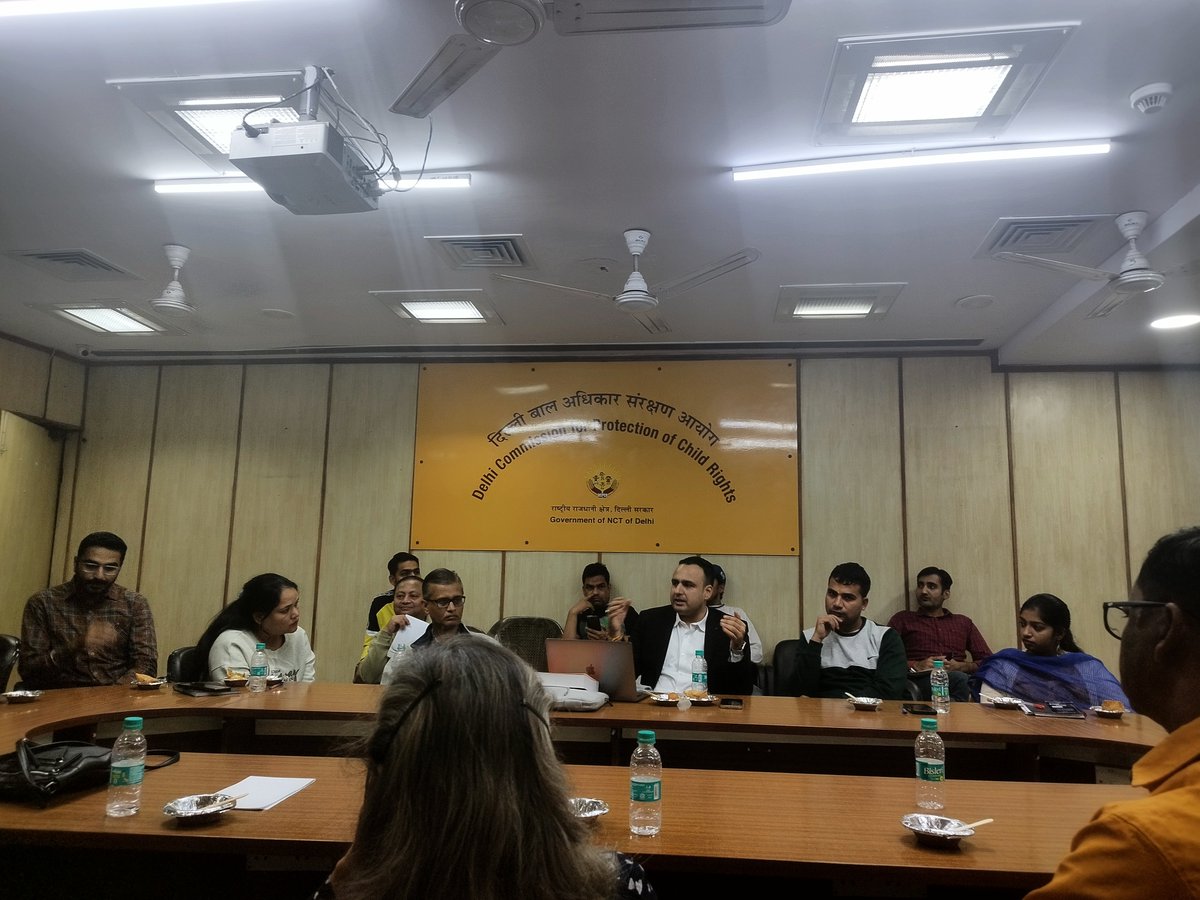 DCPCR's tweet image. DCPCR in its efforts to promote a safe working environment organized a safety initiative addressing sexual harassment at workplace for it&apos;s employees featuring a gender sensitization session which was led by Member @RanjanaPrasad8,  Ms. Varuna  @FoundationMf &amp;amp; Adv. Anmol Panwar