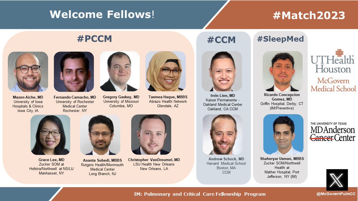 So excited to welcome our incoming #MedEd #PCCM #CCM #SleepMed #WorkFamily #Diversity @thaque2020 @FACAMD 🎉💥🎊🙌🏼 @UTHealthHouston @McGovernMed #MDAPulmonary @mkwarn @lilitdoc @sfaiz212 @rumajid