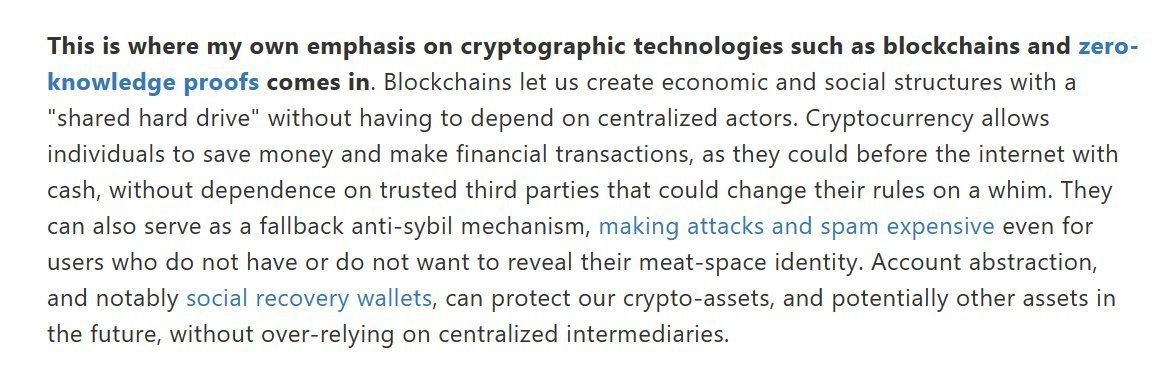 chainexerc's tweet photo. 🚀 Vitalik Buterin just dropped knowledge bombs on the power of account abstraction in crypto! 🌐

The power of Account abstraction is immense and Chainex Sdk empowers it.🚀

Using our SDK you can build countless new dapps. 🚀
https://t.co/MwmXjWJBbJ
$Cex #cex #accountabstraction https://t.co/zdQB7h5Rx0