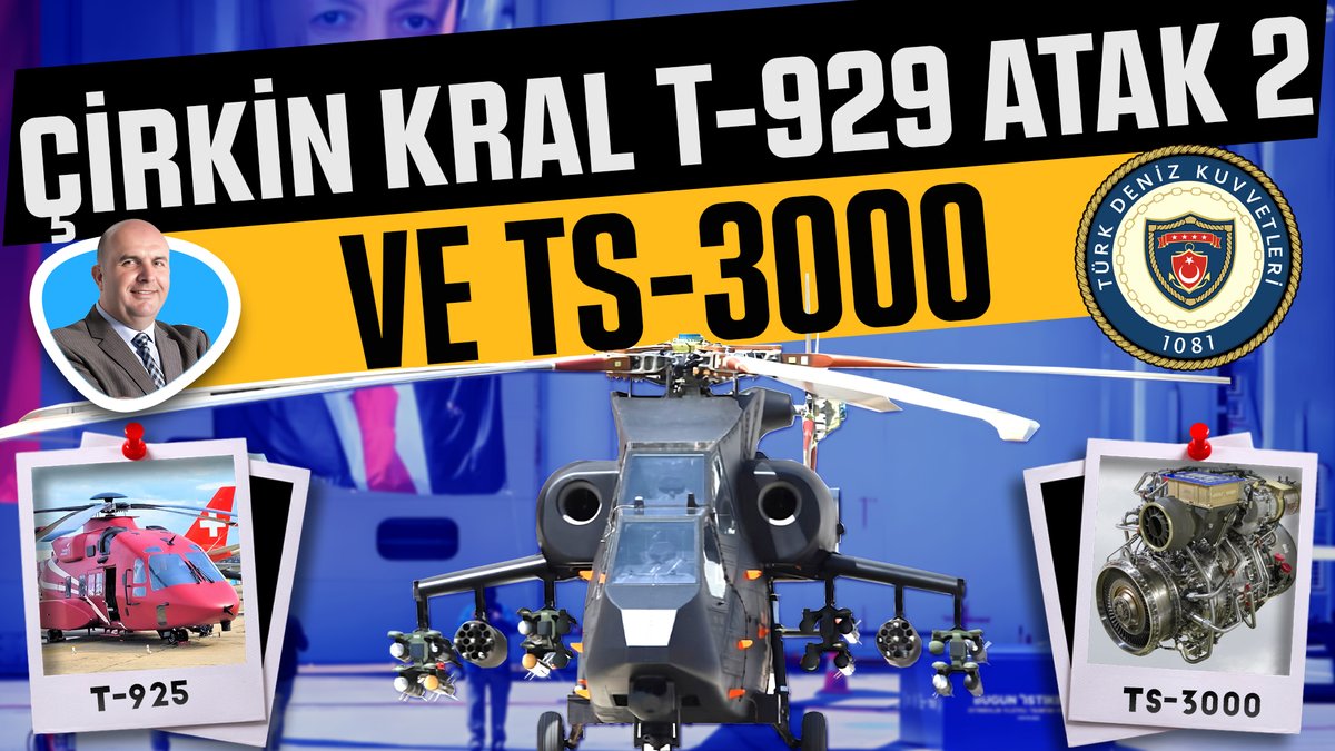 kanerkurt's tweet photo. 📢Çirkin Kral T-929 Atak 2 ve TS-3000
🔗https://t.co/XXdHcoIHNS
#t929 #atak2 #ts3000 #t925 #savunmasanayi #milliteknolojihamlesi #gökbey #gökbeyhelikopteri #t129 #t629 #atakhelikopter #atakhelikopteri #atak2helikopteri #atak2helikopter #t625 #tusaş #tei #ts1400 #ukrayna #türkiye https://t.co/j7sSVQKvSP
