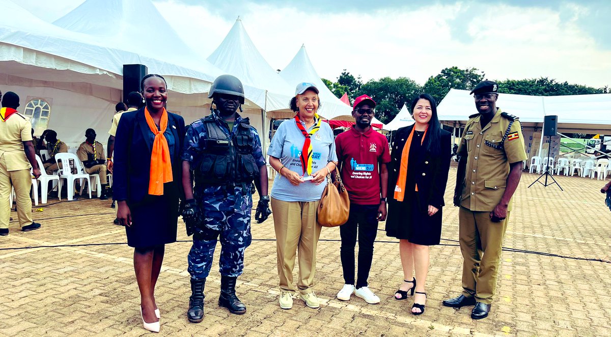 It was an honor to celebrate #MensDay with Hon.Min. Of Justice @norbertmao @MoJCA_UG, representatives of @MinofHealthUG and @Mglsd_UG and our partner @UNFPAUganda. The engagement of men and boys is key in fighting harmful cultural norms and #SGBV. #16DaysofActivisim #EndSGBV