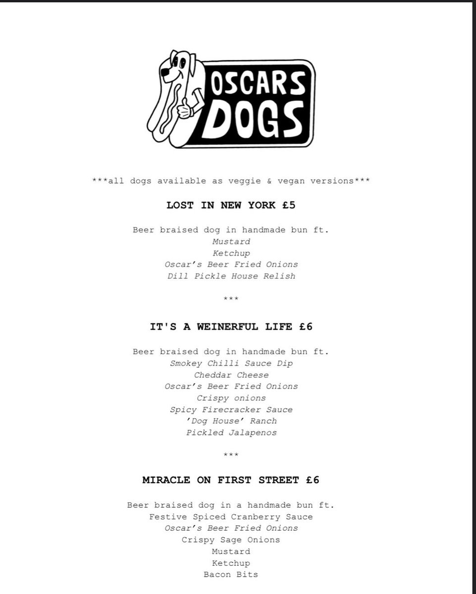 Hot dogs at ours until 7pm ! 

Lots of people have been asking for hot food at lunchtime so … ta dahh