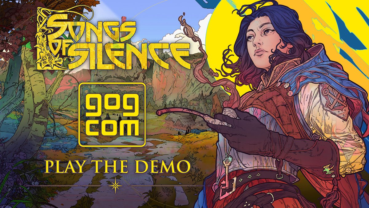 songsofsilence_'s tweet photo. More great #SongsOfSilence news for you today!⚔️
You can now play the demo on @GOGcom!🎮

Dive into our story-rich #turnbased 4X #strategygame paired with intense real-time battles, and enjoy our stunning &amp; unique Art Nouveau art style.🙌
🔽🔽🔽 https://t.co/pz2KBBez0O