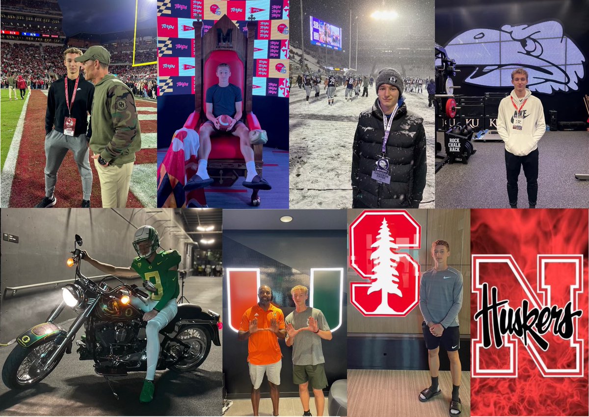 Cameron Kruse (@cameron_kruse09) on Twitter photo Have enjoyed my visits over last year or so to start the recruiting process. Thank you <a href="/KStateFB/">K-State Football</a> <a href="/KU_Football/">Kansas Football</a> <a href="/TerpsFootball/">Maryland Football</a> <a href="/CanesFootball/">Miami Hurricanes Football</a> <a href="/OU_Football/">Oklahoma Football</a> <a href="/oregonfootball/">Oregon Football</a> <a href="/HuskerFootball/">Nebraska Football</a> <a href="/StanfordFball/">Stanford Football</a> and fans for the welcoming hospitality and opportunities. Have enjoyed my visits over last year or so to start the recruiting process. Thank you <a href="/KStateFB/">K-State Football</a> <a href="/KU_Football/">Kansas Football</a> <a href="/TerpsFootball/">Maryland Football</a> <a href="/CanesFootball/">Miami Hurricanes Football</a> <a href="/OU_Football/">Oklahoma Football</a> <a href="/oregonfootball/">Oregon Football</a> <a href="/HuskerFootball/">Nebraska Football</a> <a href="/StanfordFball/">Stanford Football</a> and fans for the welcoming hospitality and opportunities.