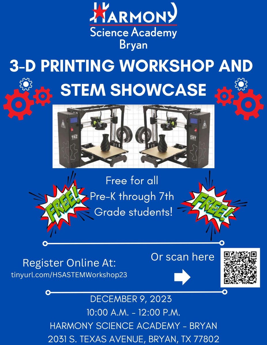 Gürbey Demirtürk, M.Ed. (@grbydmrtrk) on Twitter photo 🌟 Exciting News! 🚀 Join us for the HSA STEM Showcase on December 9th, 10:00 am - 1:30 pm. 🤖 Explore Robotics, Electric Cars, Drones, and amazing student #PBL projects! 📣 Open to the public.🌐 <a href="/HarmonyEdu/">Harmony Public Schools</a> #STEMSOS 🌟 Exciting News! 🚀 Join us for the HSA STEM Showcase on December 9th, 10:00 am - 1:30 pm. 🤖 Explore Robotics, Electric Cars, Drones, and amazing student #PBL projects! 📣 Open to the public.🌐 <a href="/HarmonyEdu/">Harmony Public Schools</a> #STEMSOS