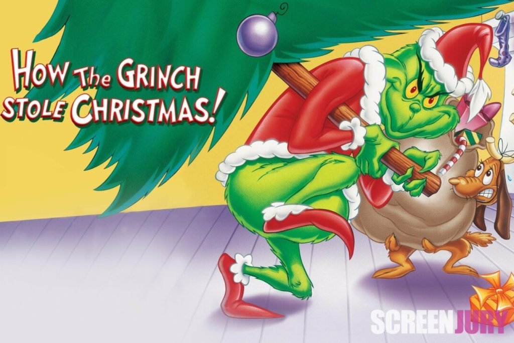 ScreenJurycom's tweet photo. Unwrap the holiday magic! 🎁 Join the Grinch's mischievous antics in How the Grinch Stole Christmas on NBC 

https://t.co/B9p0a9TnpZ

#GrinchOnNBC #FreeHolidayViewing #ChristmasTradition🌲📺 https://t.co/UjNXhYLboW