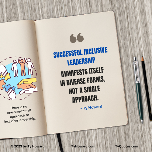 THSeminars's tweet photo. True leaders are like trout, confidently navigating through challenging waters with tactfulness, resilience, optimism, and tenacity. ~ Ty Howard https://t.co/sU2LzCpsPR