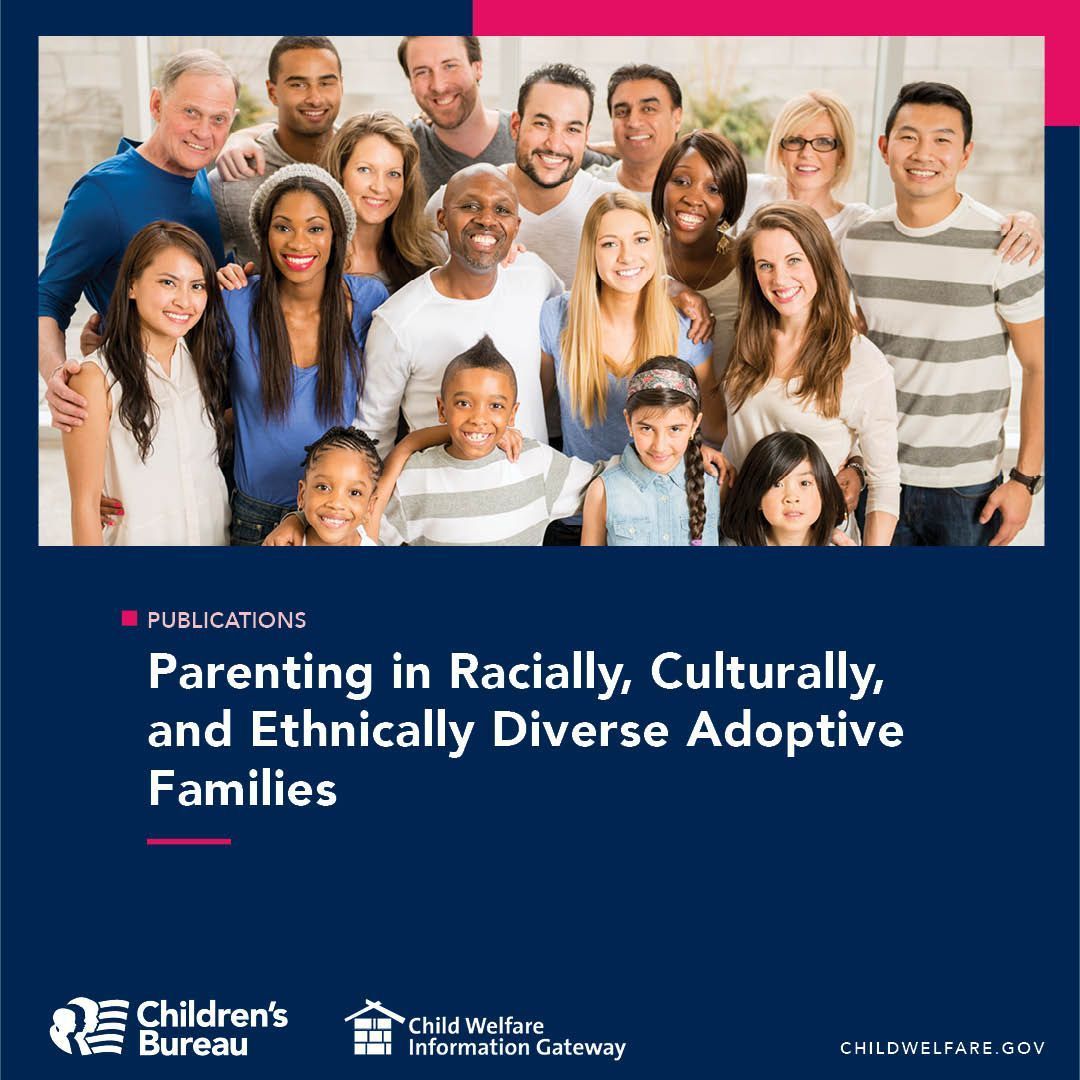 Learn about the experiences of people who were #adopted into families with different racial, ethnic, or cultural backgrounds. #NationalAdoptionMonth buff.ly/3MWsZSq