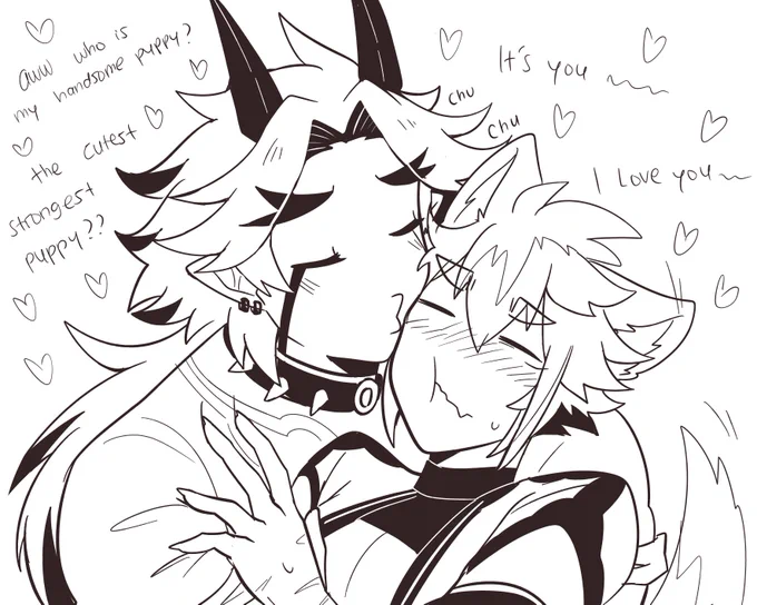 obligatory kisses after no more stinkiness #ittorou 