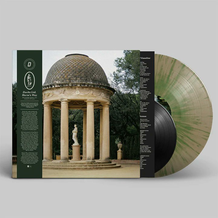 Dinked Edition #274 - DUCKS LTD. 'Harm's Way' spindizzyrecords.com/products/ducks… •“Stone & Hedge” splatter vinyl * • Bonus 2 track 7” * • Obi-strip * • Lyric sheet insert • Limited pressing of 500 * @dinkededition @ducksltdband @carparkrecords