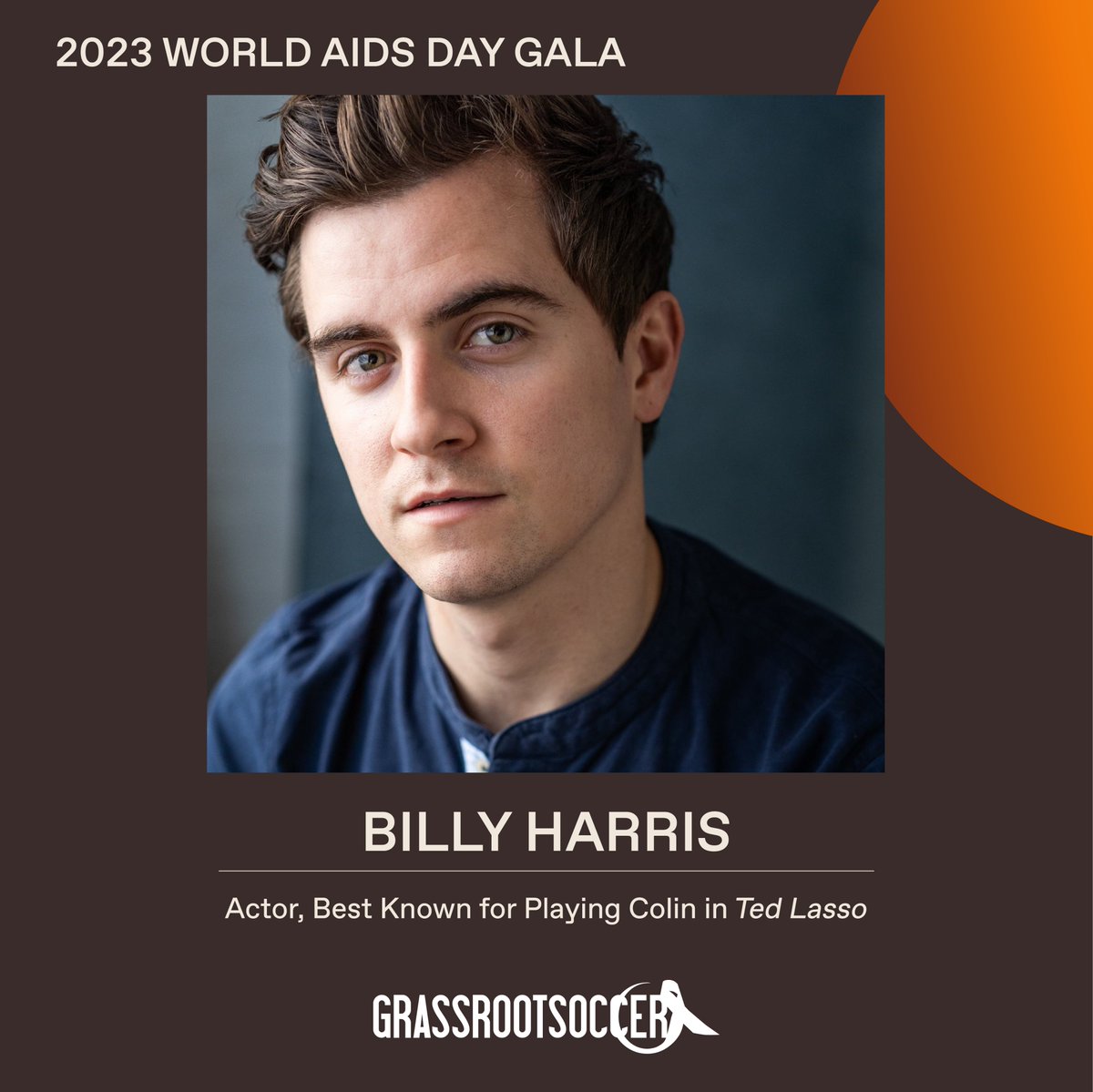 GrassrootSoccer's tweet photo. Tonight is the big #GRSgala in London!

GRS is honoring #TedLasso for leveraging the power of soccer to raise awareness about mental health, reduce stigma, and celebrate mental well-being, and we are thrilled that Brendan Hunt, Kola Bokinni &amp; Billy Harris will be joining us! https://t.co/1JFgT9CqmK