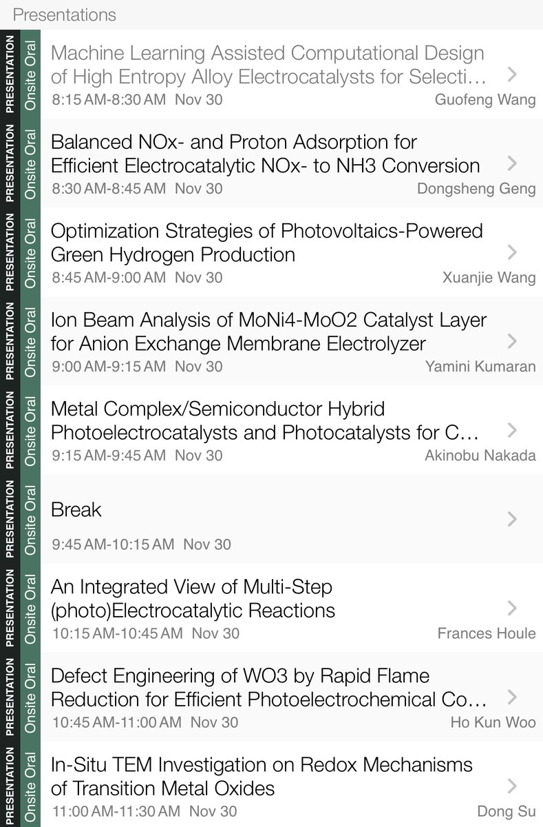 McCroryLab (@mccrorylab) on Twitter photo Invited speakers for Thursday Morning session at Hynes 310: Prof. Akinobu Nakada <a href="/NakadaChem69/">Akinobu NAKADA</a> from Kyoto University and PRESTO/JST, Dr. Frances Houle from Berkeley Lab, and Prof. Dong Su from the Chinese Academy of Sciences. Come check out the great ecat talks at #F23MRS! Invited speakers for Thursday Morning session at Hynes 310: Prof. Akinobu Nakada <a href="/NakadaChem69/">Akinobu NAKADA</a> from Kyoto University and PRESTO/JST, Dr. Frances Houle from Berkeley Lab, and Prof. Dong Su from the Chinese Academy of Sciences. Come check out the great ecat talks at #F23MRS!