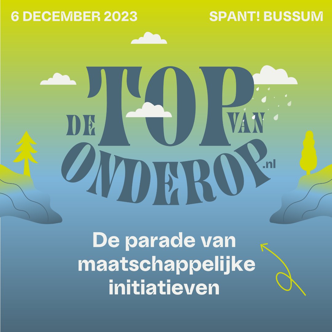 Het Nationaal Klimaat Platform organiseert op 6 december de 'Top van Onderop' voor en door mensen die werken aan een duurzame toekomst. Buurkracht leidt een sessie over het boosten van bewonersinitiatieven. Ontdek inspirerende verhalen en praat mee!  detopvanonderop.nl