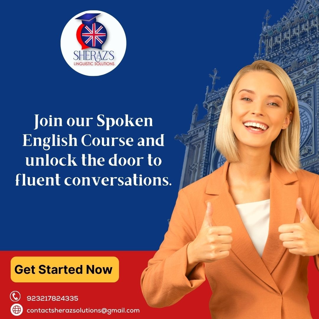 🌍 Connect Through Fluent English! Join our Spoken English Course and break language barriers. 
📞 +923217824335
📧 contactsherazsolutions@gmail.com

#learnenglish #learnenglishonline #faislabad #englishacademy #learnenglishdaily #learnsomethingnew 
#academy #faislabadacademy