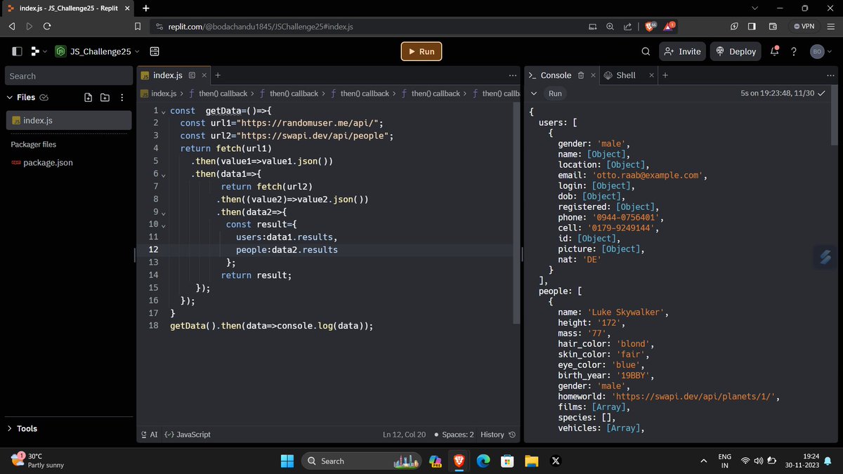 srikanth2717's tweet photo. Here's the #day25challenge of #30daysofjavascript with
@scaler_official
#scalerDiscord #ScalerTopic https://t.co/x8FQJ0qPV1