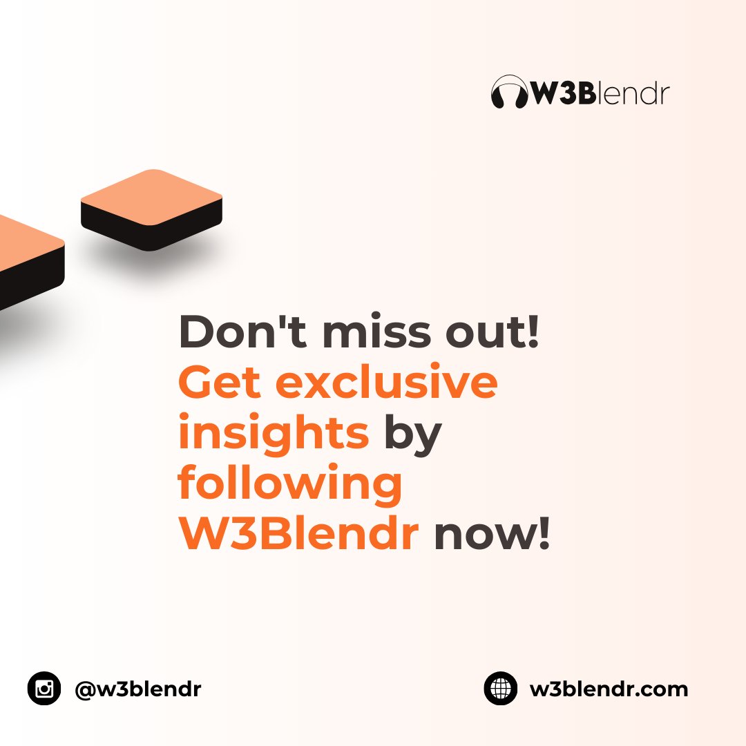 W3Blendr's tweet photo. Dive into the world of tokenization with us! From turning assets into digital tokens to the surge in the tokenized asset market. Swipe left for insights!

#W3Blendr #Tokenization #BlockchainInvesting #DigitalAssets #FinanceRevolution #CryptoTrends #InvestmentInnovation https://t.co/4XJjEDrjcg