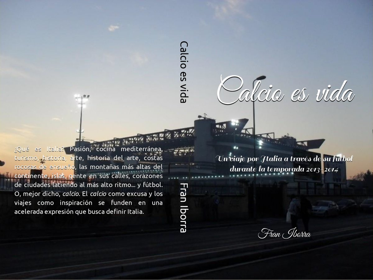 FranIborra16's tweet photo. 🇮🇹 'Calcio es vida: un viaje por Italia a través de su fútbol durante la temporada 2013-2014', ya disponible como libro electrónico en Amazon, también estará en papel.

📖 La semana que viene se podrá adquirir. Gracias adelantadas por todo el calor que le daréis 😃🫶 https://t.co/g0wivWwTLg