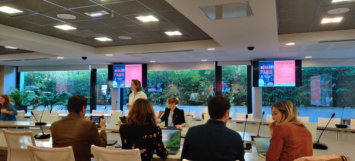 Ouverture de la journée nationale de <a href="/COD3S_national/">COD3S</a> par la présidente <a href="/Eve_Guillaume/">Eve Guillaume</a>

📌 Une journée dédiée à l'innovation dans le médico-social avec des retours de terrain de professionnels qui expérimentent et qui le partagent !

<a href="/FHFiledefrance/">FHF Île-de-France</a>