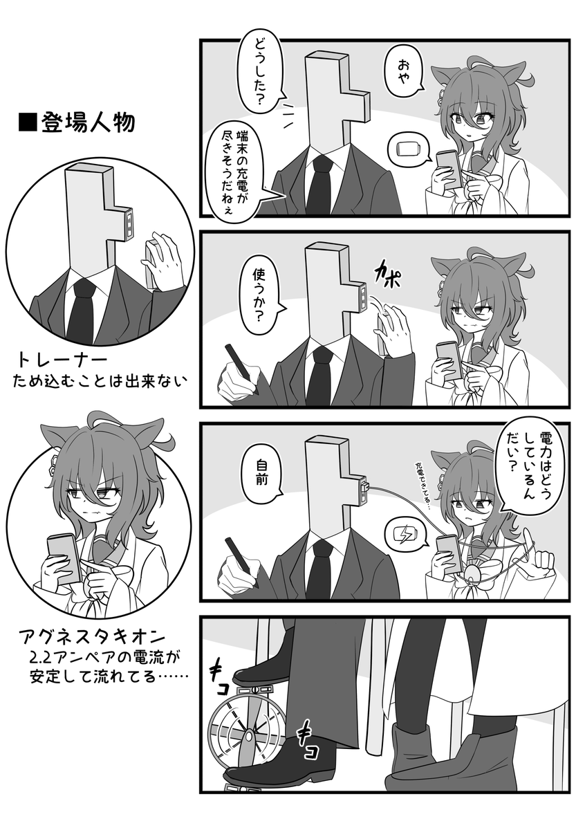 #今月描いた絵を晒そう 
#アグネスタキオン 