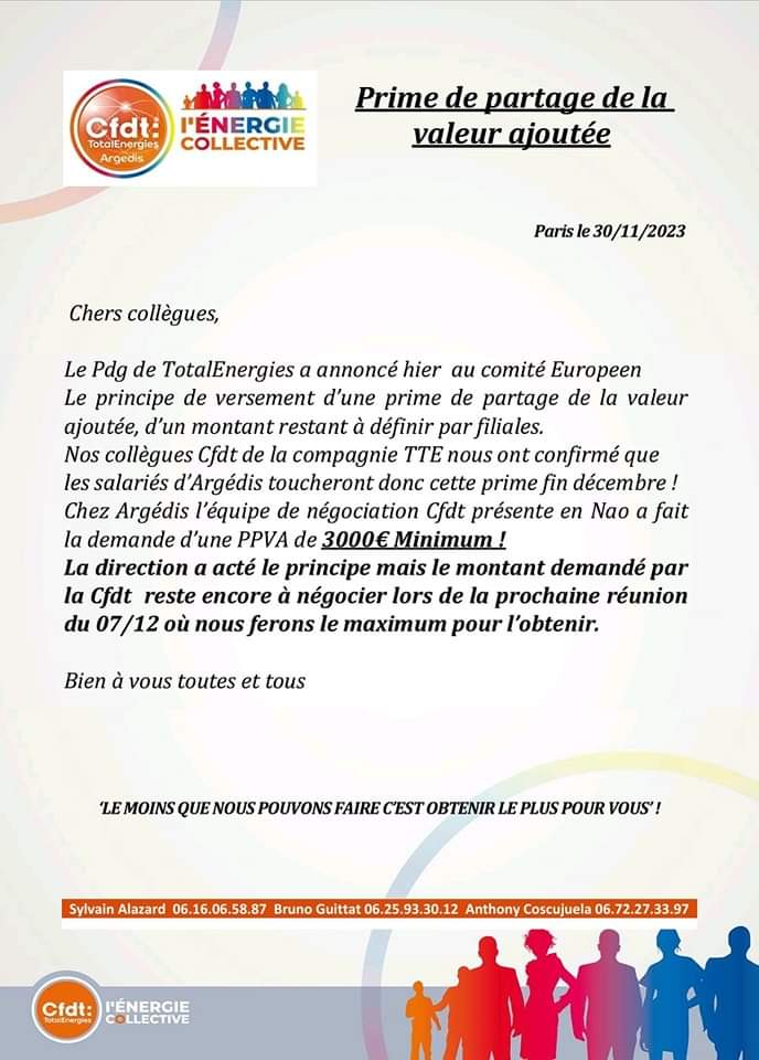 CFDT ARGEDIS tweet media