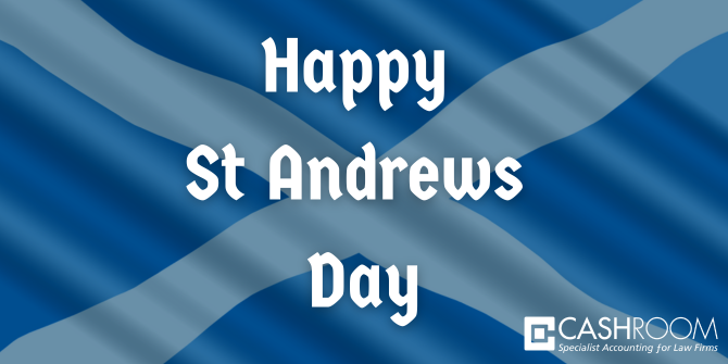 Happy St Andrews Day!
We are proud to be a part of the Scottish legal community and are fortunate to have collaborated with some of the most brilliant legal professionals in the country!
#Cashroom #StAndrewsDay #Scotland