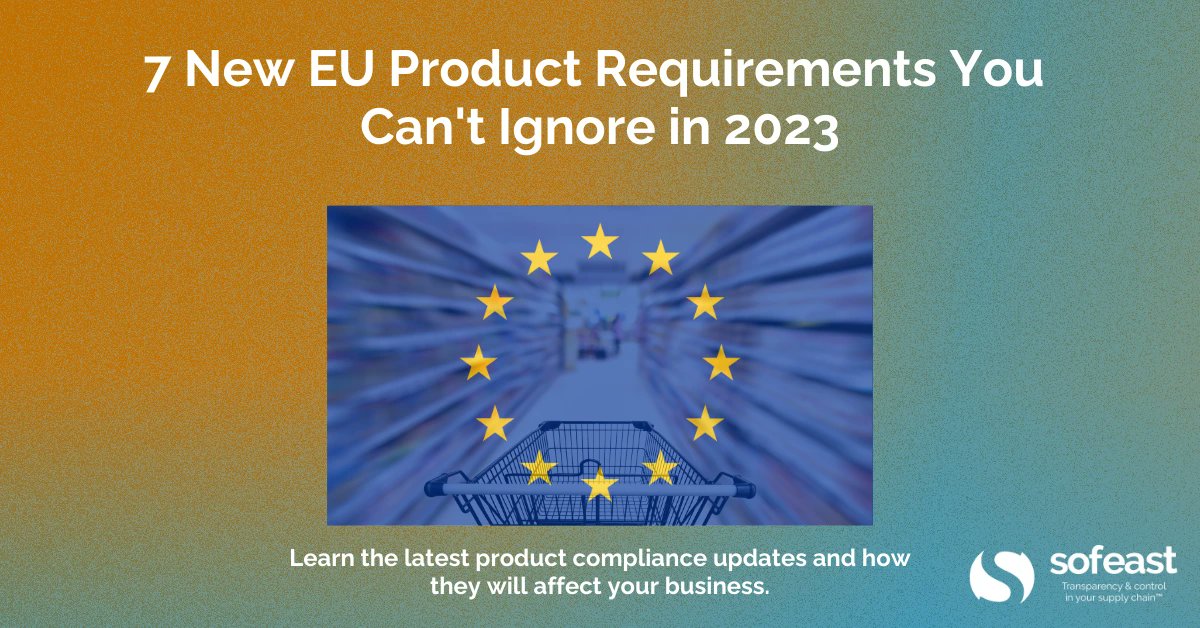 Beware! The #EU is bringing in many new #productcompliance requirements that will fundamentally change the way you do things & make life uncomfortable if you don't prepare now. 👇 
sofeast.com/knowledgebase/…

#euregulations #productsafety #productliability #manufacturing #importers