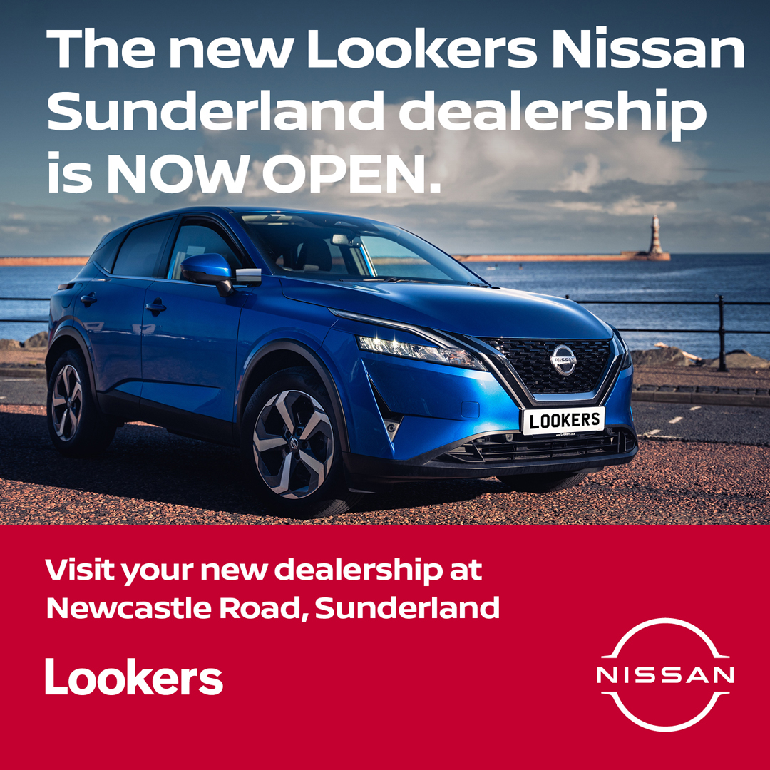 The doors are officially open and we are thrilled to announce the opening of our @LookersNissan Sunderland showroom! Come and say hello and meet our friendly team on Newcastle Road. #ChooseLookers