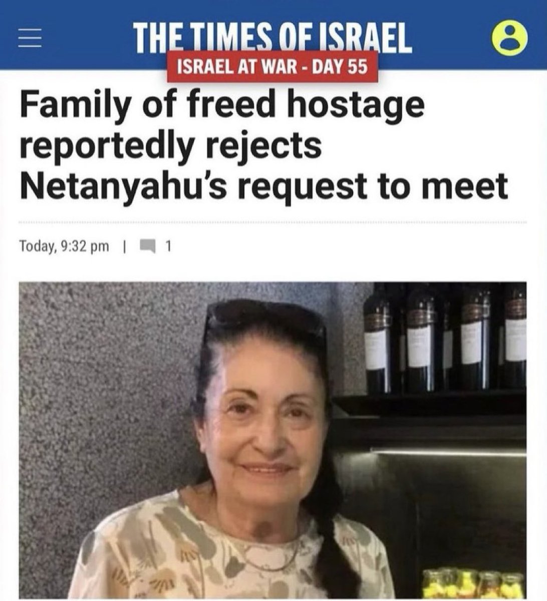 alihamyamer's tweet photo. Imagine being a hostage, just released and wanting to see people aga- https://t.co/yMjswv3vxB
