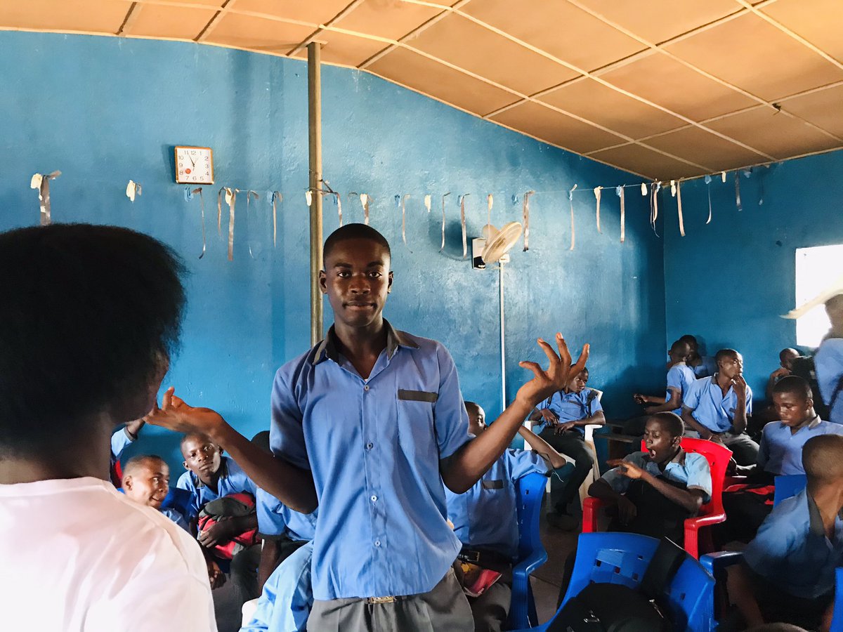 On November 25, 2023Let’s Speak,Girls Inc. visited the New Hope Christian Academy in Caldwell, Mountserrado County, Liberia in continuation of our HE for SHE Campaign. @TGPI_20 #HeForShe #SayNoToViolence