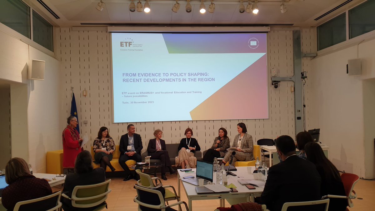 We host today at @etfeuropa an innovative discussion on @EUErasmusPlus & VET opportunities & challenges for policy shaping. Pleased to have with us representatives from the 6 economies in WesternBalkans & @EU_Commission and projects. @EU_Social @eu_near @markovukmne