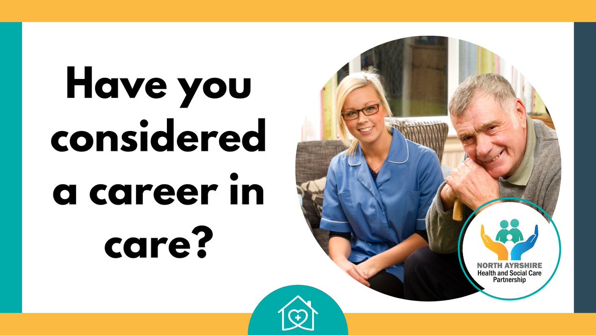NAHSCP's tweet photo. We're holding a Care at Home recruitment session this Wednesday evening in Ardrossan. Visit https://t.co/wxtnRd9qi3… for more info. Staff will be on hand to help you fill out an application. You can also apply online at https://t.co/lWS7vRKr7g https://t.co/byTaPgLAYh