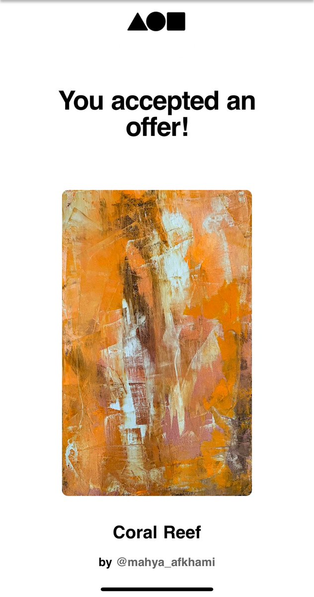 Morning friends 🧡
.
Sold to dear <a href="/SpartanKrypto/">spartan◉⃤</a> ✨