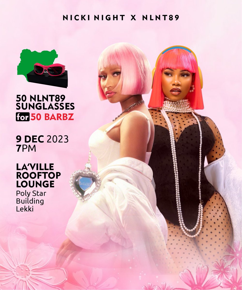 Symply_Tacha's tweet photo. NAIJA BARBZ! We are celebrating @NICKIMINAJ and #PinkFriday2 on the 9th of December in LAGOS!!! https://t.co/sG7XhTCoMU