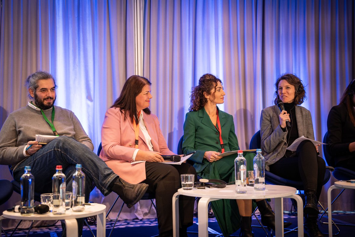 Our team participated in the annual meeting of the #CoalRegionsWBUA initiative held on Nov 27 &amp; 28, in #Brussels 🌍

Their presentation focused on key drivers of the #GreenTransition, the role of the #EnergyCommunity and our #ClimateandEnergy legal framework, and #NECPs 🌱💡