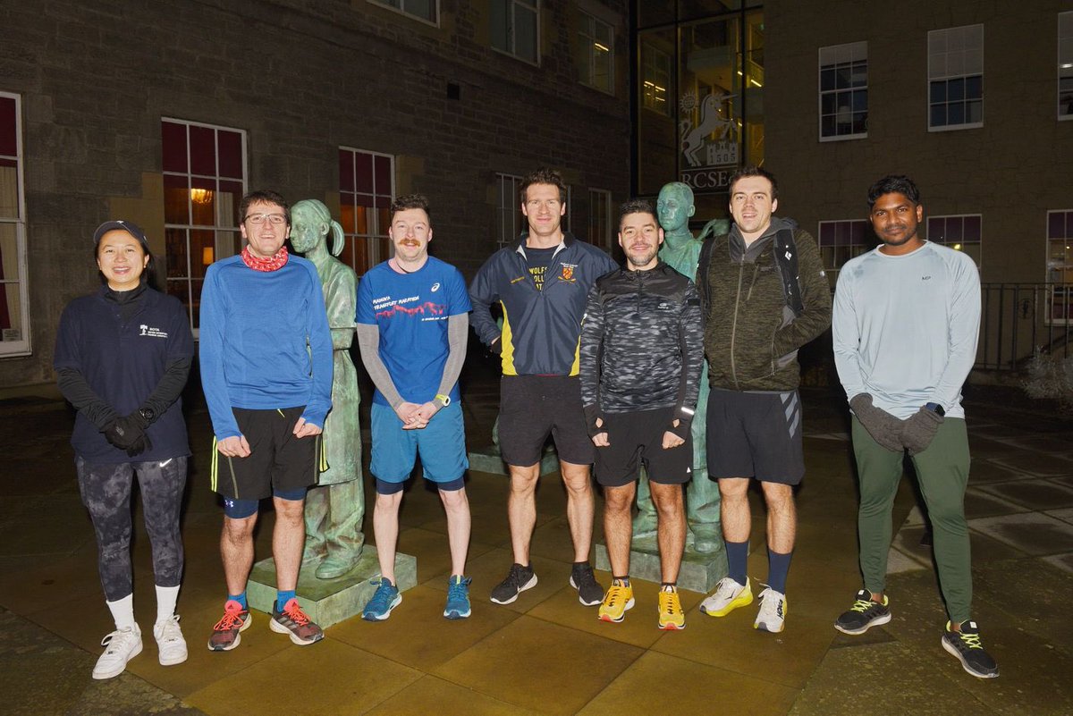 Early start to DAY 2 of #BOTAAC23! 5K FUN RUN in Edinburgh 🏃‍♀️🏃 #careerdevelopment