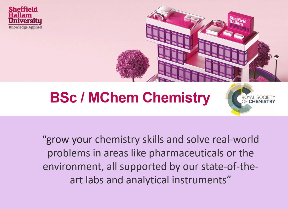 Chemistry @ Sheffield Hallam tweet media