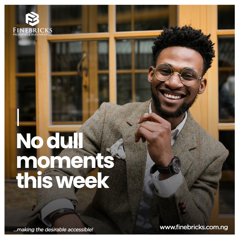 Finebricks22699's tweet photo. No dull moments this week with Finebricks Properties and Investment Limited and our amazing deals. You will have even brighter moments ✨️😀. 
Visit a page let's take property investment 😀 😉↗️

Finebricks Properties and Investment Limited, making the desirable accesible 🏡💥 https://t.co/yNtG5sLezY